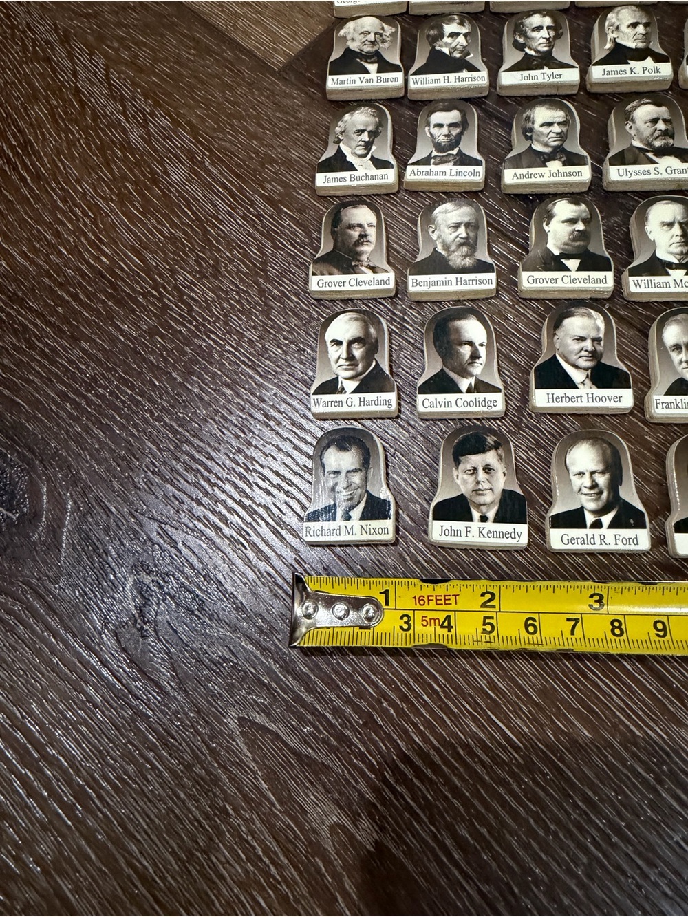 42 US Presidents wooden collectibles - Picture 4 of 6